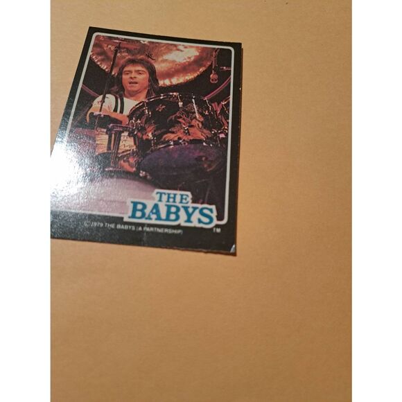 Vintage 1979 The Babys Trading Card #6 London Rock Band Collectible - Picture 2 of 3